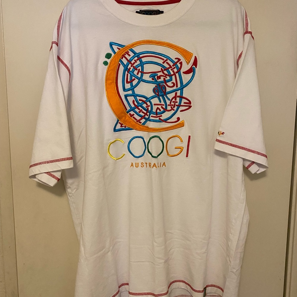 COOGI SHIRT 3XL, White, Shirt Sleeve